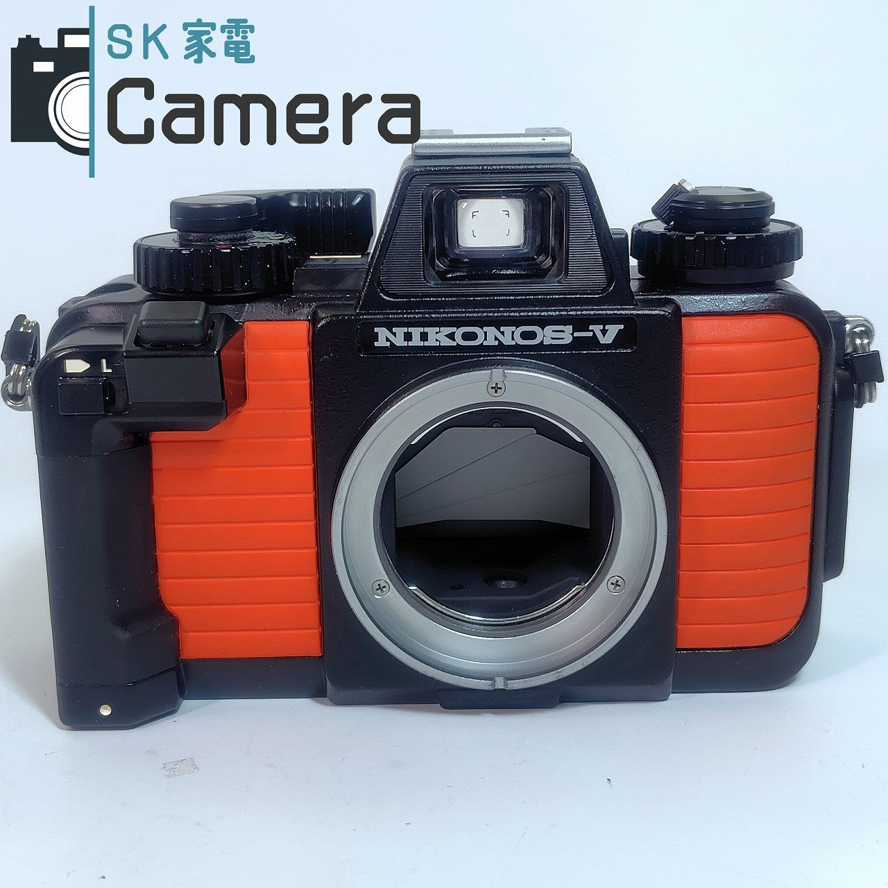 Nikon NIKONOS V + NIKKOR 35mm F2.5 ニコノス 水中カメラ オレンジ