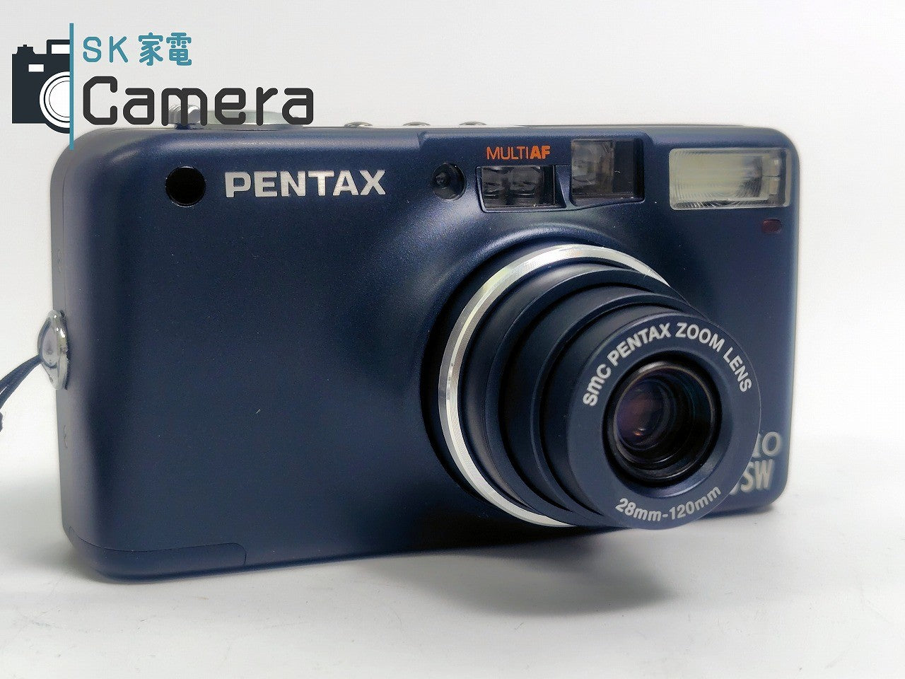 【美品】 PENTAX ESPIO 120SW ペンタックス エスピオ 120 SW 青 テスト用フィルムにて確認済
