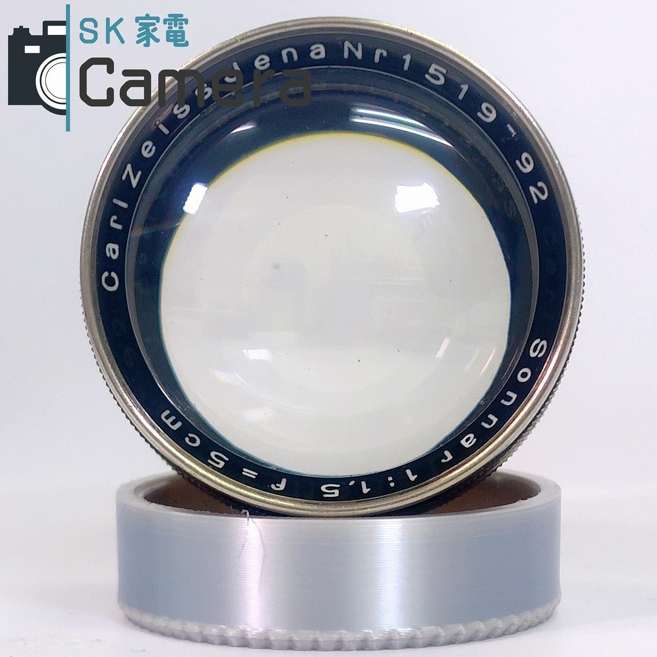 Carl Zeiss Jena Sonnar 5cm F1.5 ニッケル コンタックス ブラック ゾナー 2025年9月清掃済