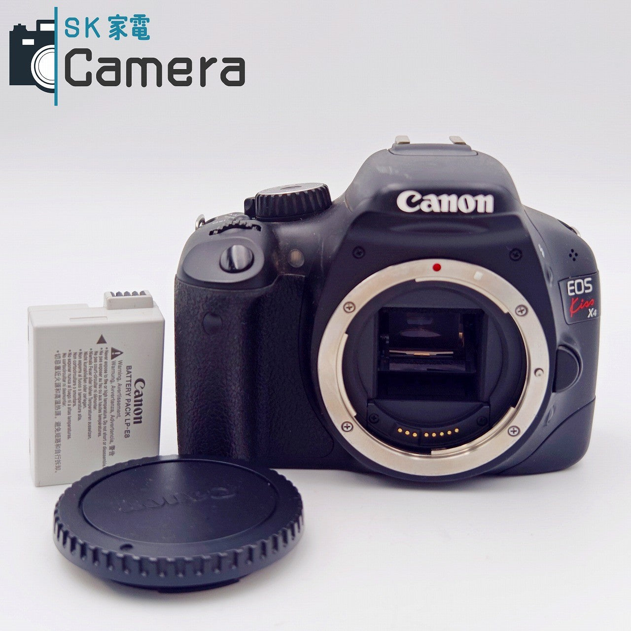 中古】 Canon EOS Kiss X4 キャノン イオス デジタル一眼レフ – SK 