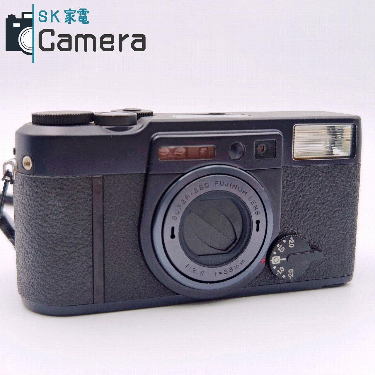【中古】 FUJIFILM KLASSE S SUPER-EBC FUJINON 38mm F2.8 富士フィルム クラッセ コンパクトフィルムカメラ 動作確認済 美品