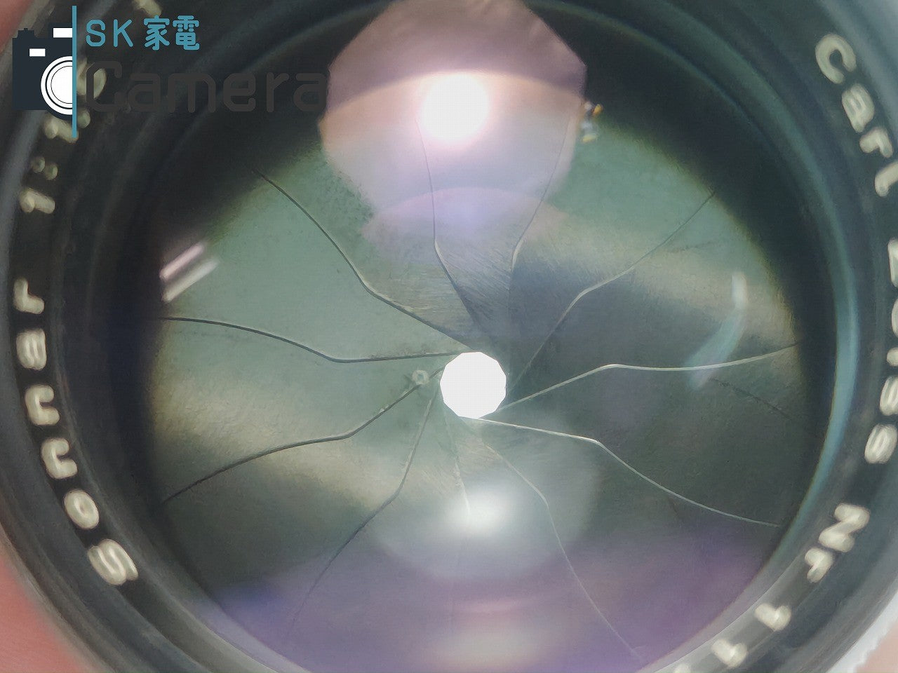 【中古】 Carl Zeiss Sonnar 50mm F1.5 Cマウント コンタックス ゾナー