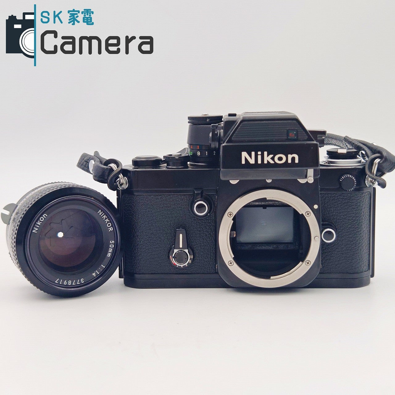 【中古】 NIKON F2 フォトミックSB DP-3 + NEW NIKKOR 50mm F1.4 非Ai セット ケース付