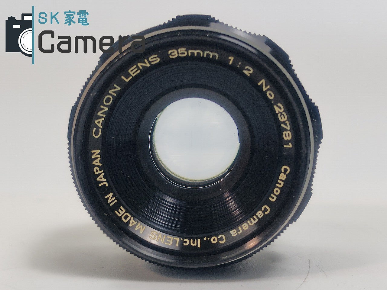 【中古】 Canon LENS 35mm F2 L39 2024年12月 清掃 キャノン キャップ付