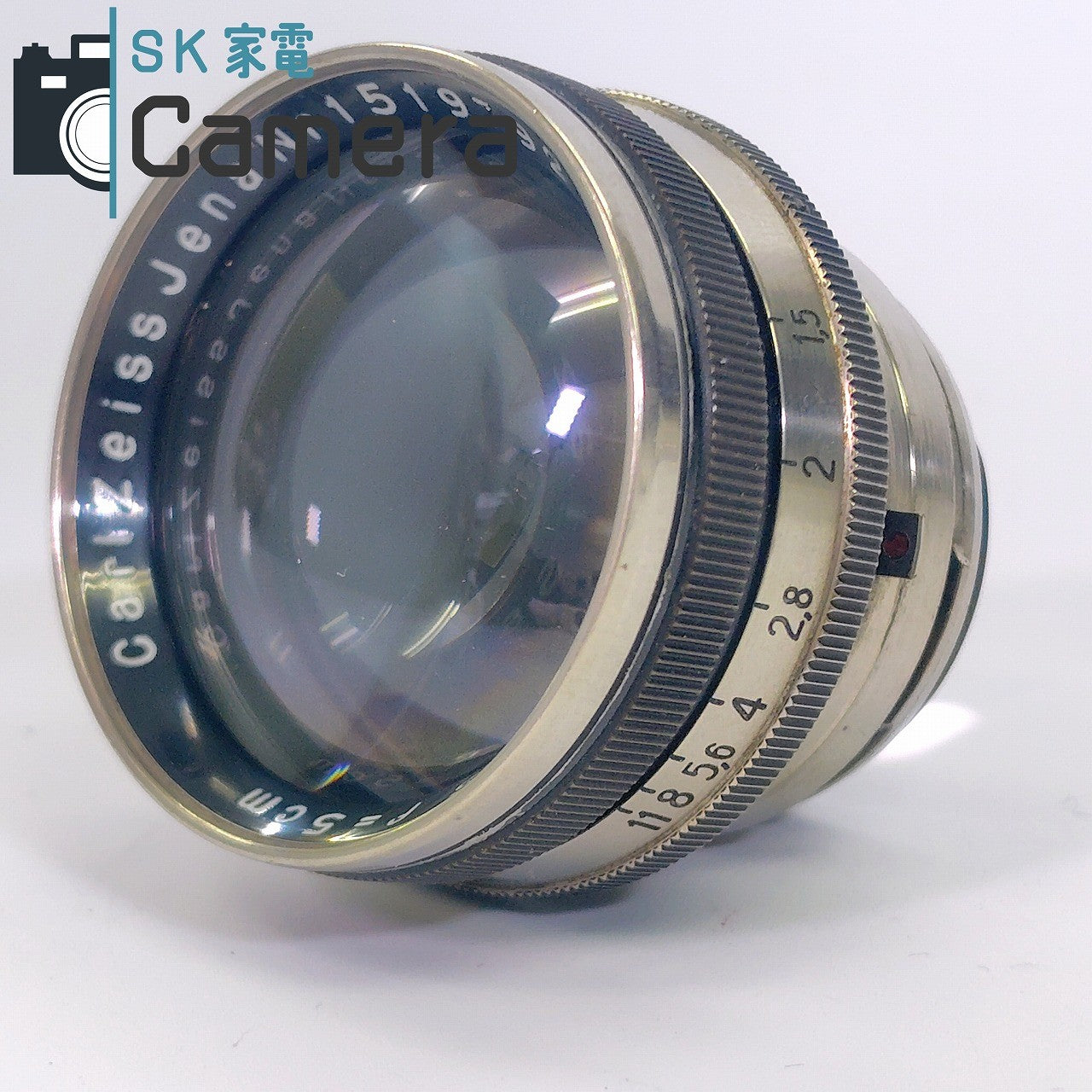 Carl Zeiss Jena Sonnar 5cm F1.5 ニッケル コンタックス ブラック ゾナー 2025年9月清掃済