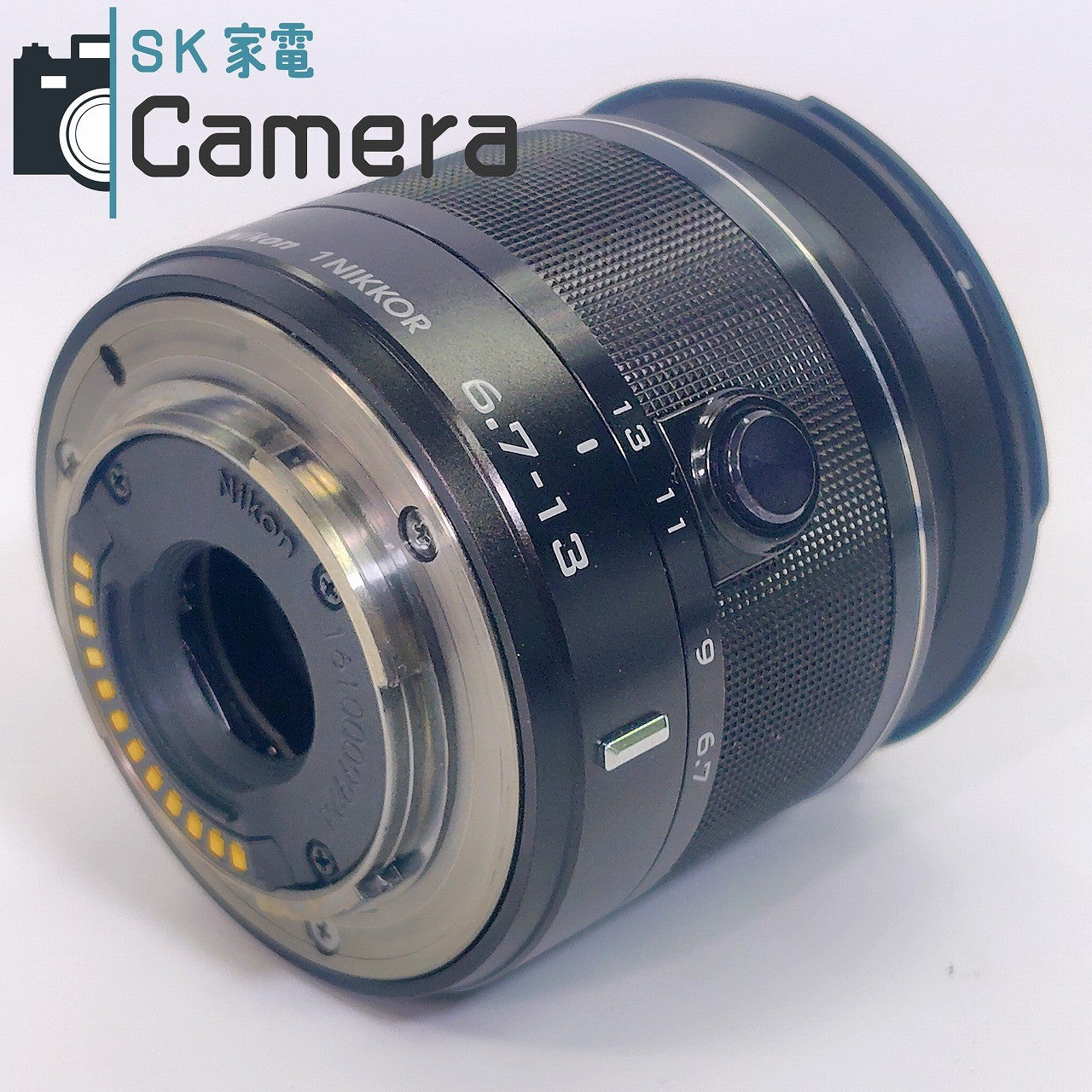【中古】 Nikon 1NIKKOR 6.7-13mm F3.5-5.6 VR キャップ フィルター 付 ニコン