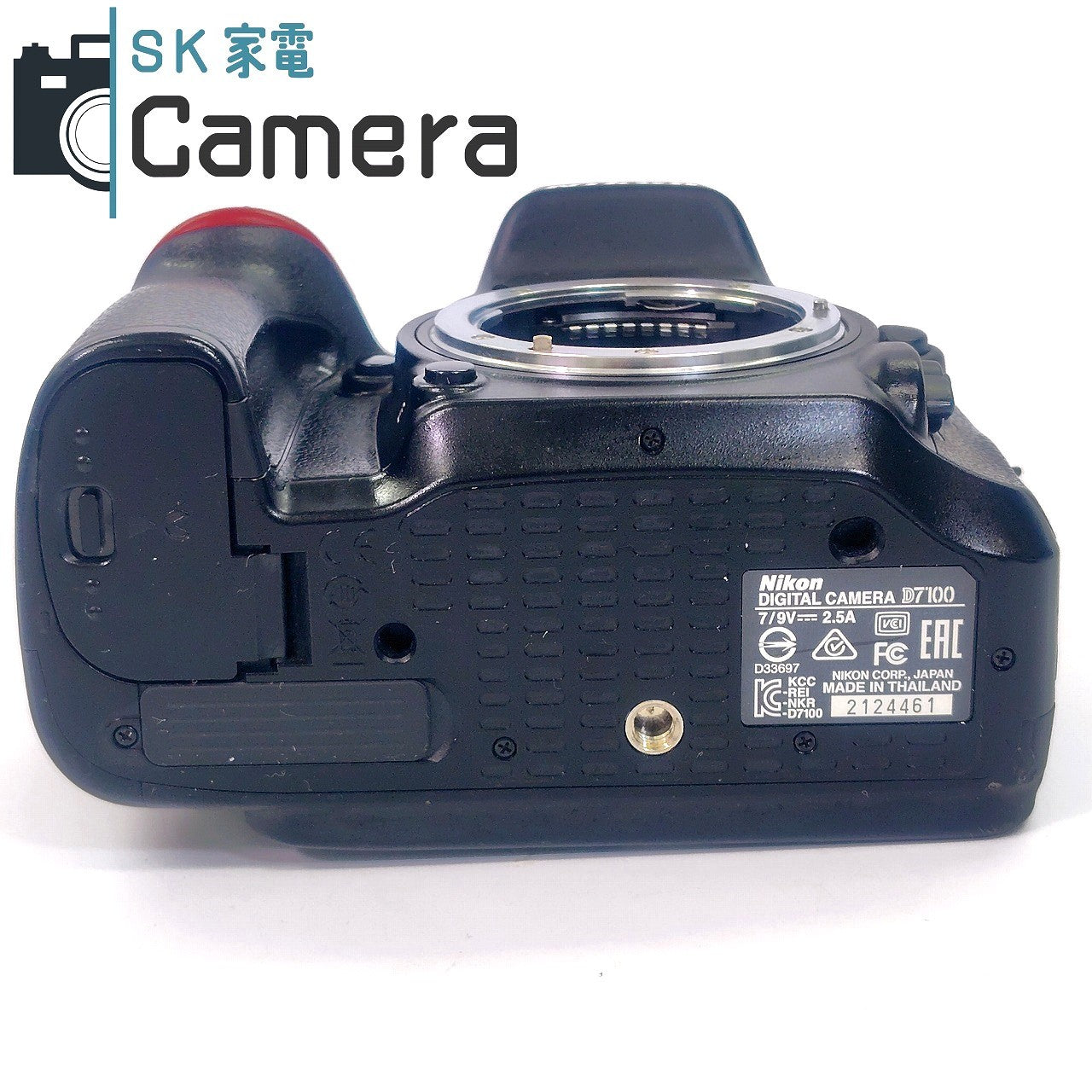 Nikon D7100 ショット数約3300回 電池 充電器付 良品 ニコン