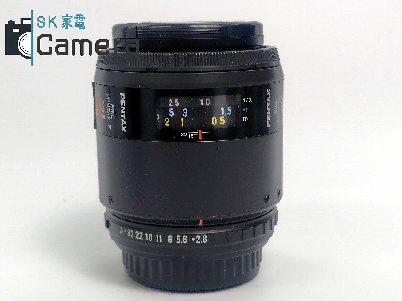【実用】 PENTAX SMC PENTAX-F 50mm F2.8 MACRO ペンタックス キャップ付