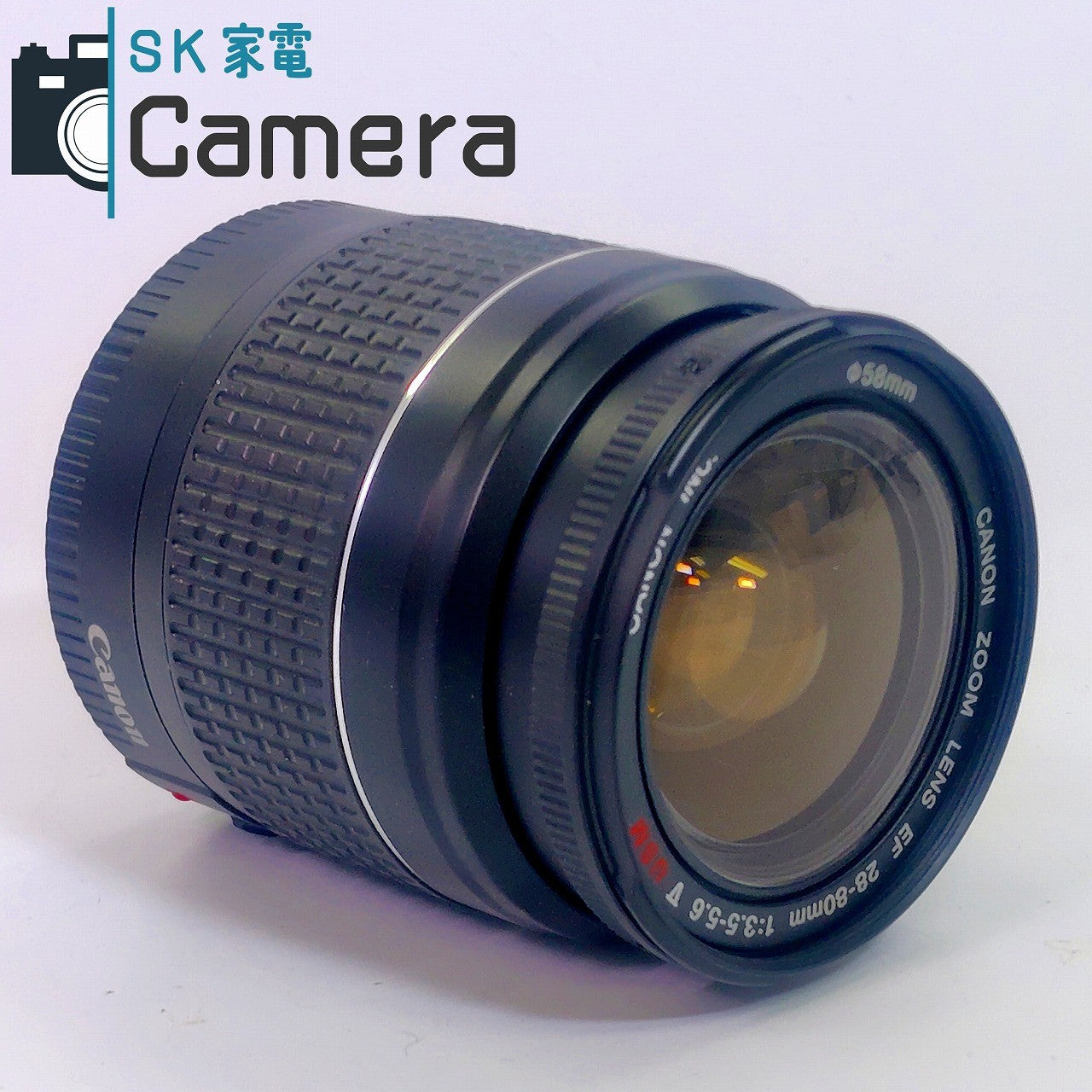【中古】 Canon EF 28-80mm F3.5-5.6 V USM キャップ付 キャノン