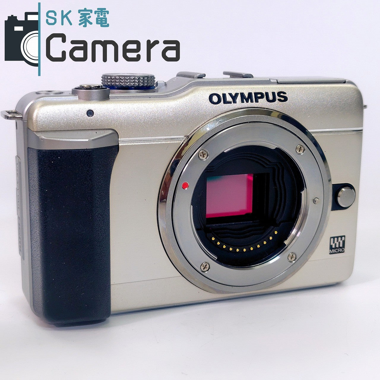 OLYMPUS PEN E-PL1 オリンパス ミラーレス一眼 電池 充電器 SD4GBカード付 手振れOK