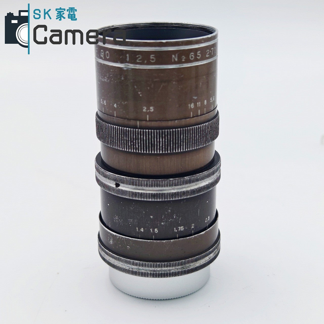 【中古】 P.ANGENIEUX PARIS TYPE Y1 90mm F2.5 L39 アンジェニュー キャップ付