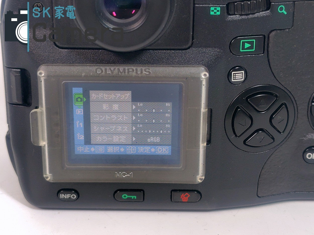 OLYMPUS E-1 デジタル一眼レフ オリンパス ショット数約2800回 電池 充電器付
