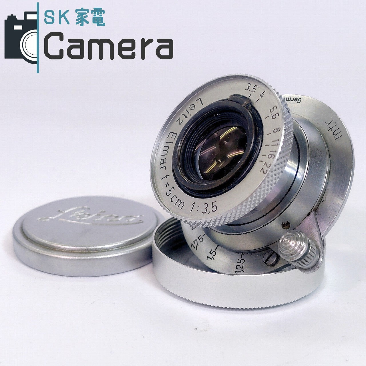 【中古】 Leitz Elmar 5cm F3.5 L39 2025年10月清掃済 ライカ エルマー