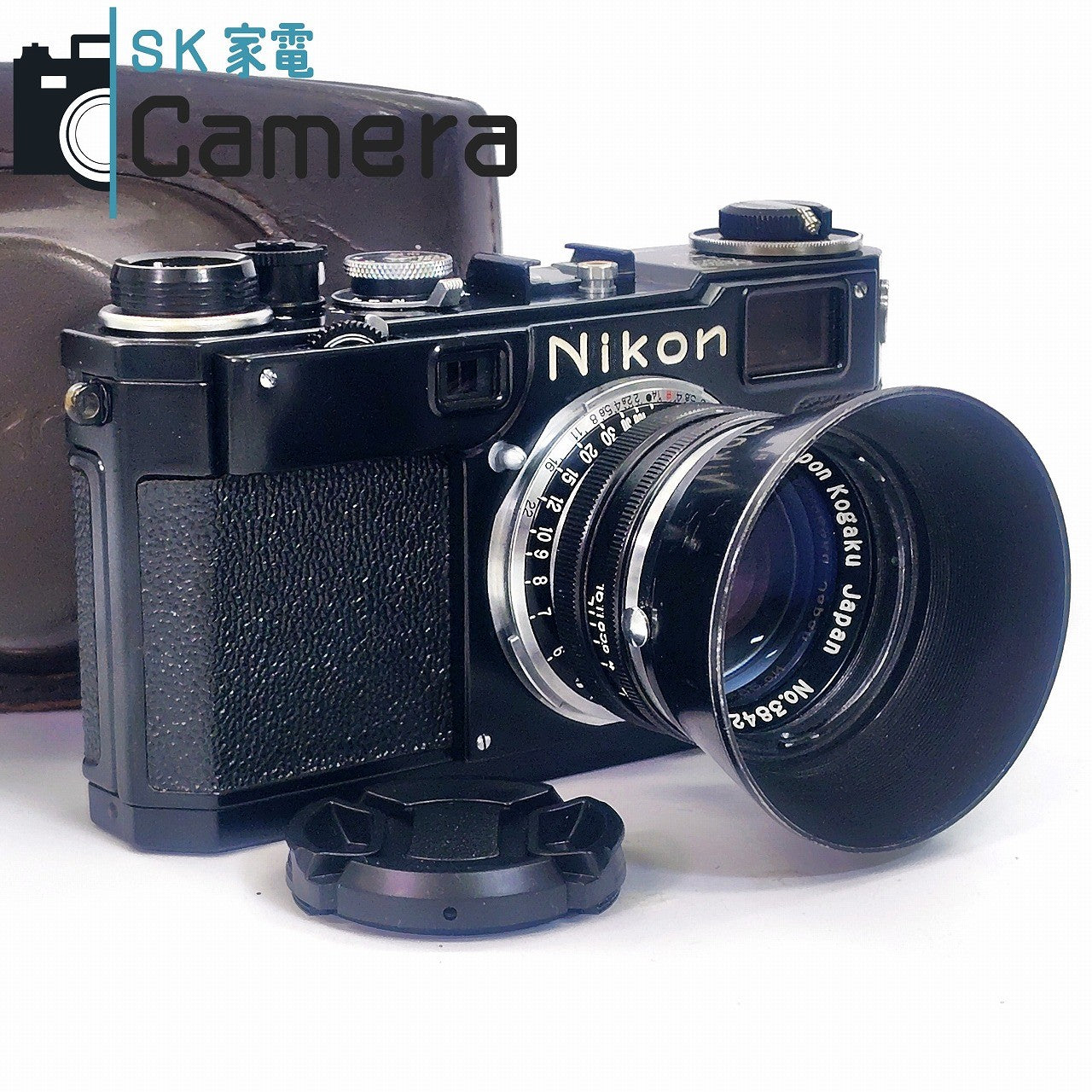 Nikon S2 後期 NIKKOR-S・C 5cm F1.4 ブラック キィートスさんにてOH済 レンジファインダー オリジナル BLACK 30日保証 美品