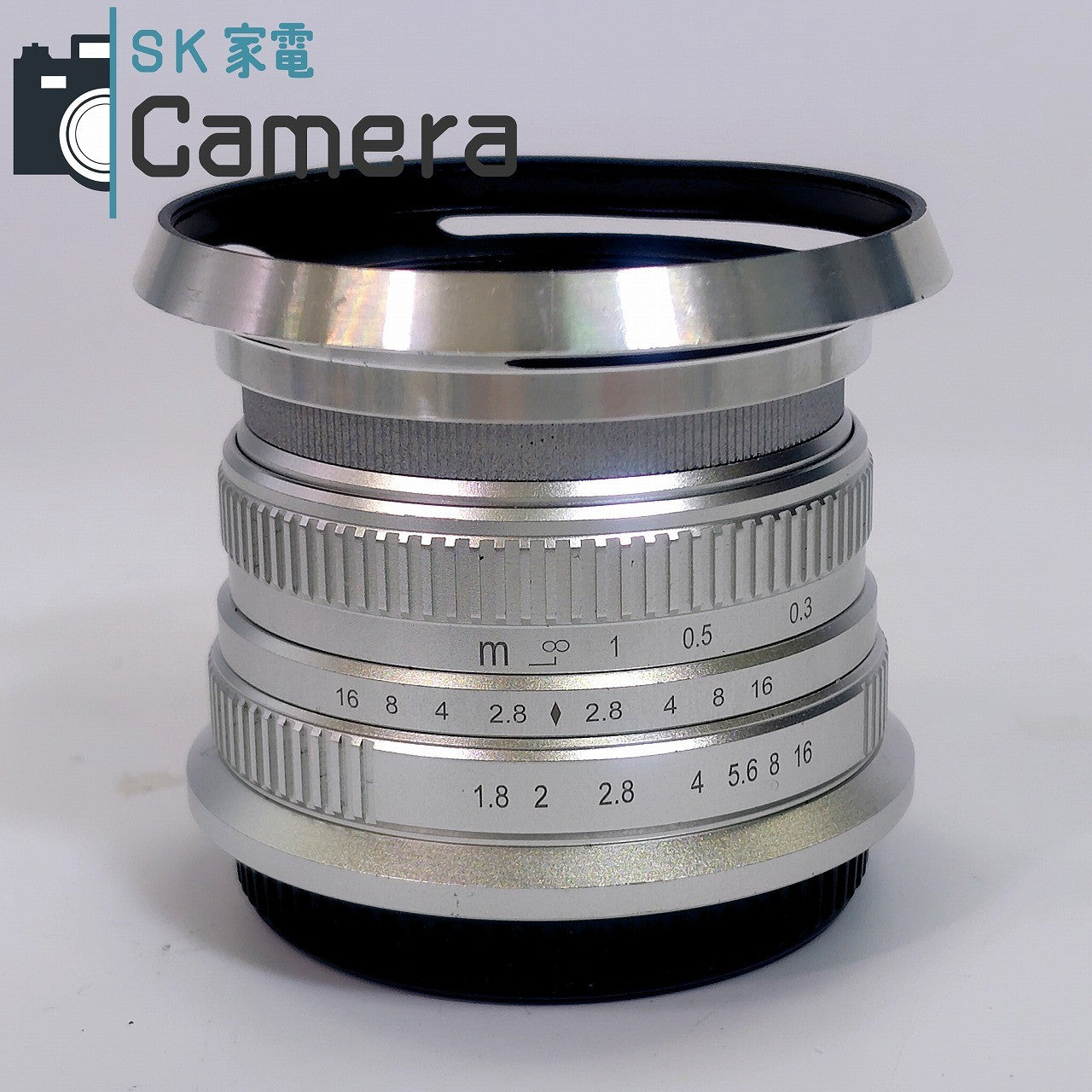 【中古】 HENGYIJIA 25mm F1.8 M4/3 マイクロフォーサーズ レンズ ヘンイージア フード付