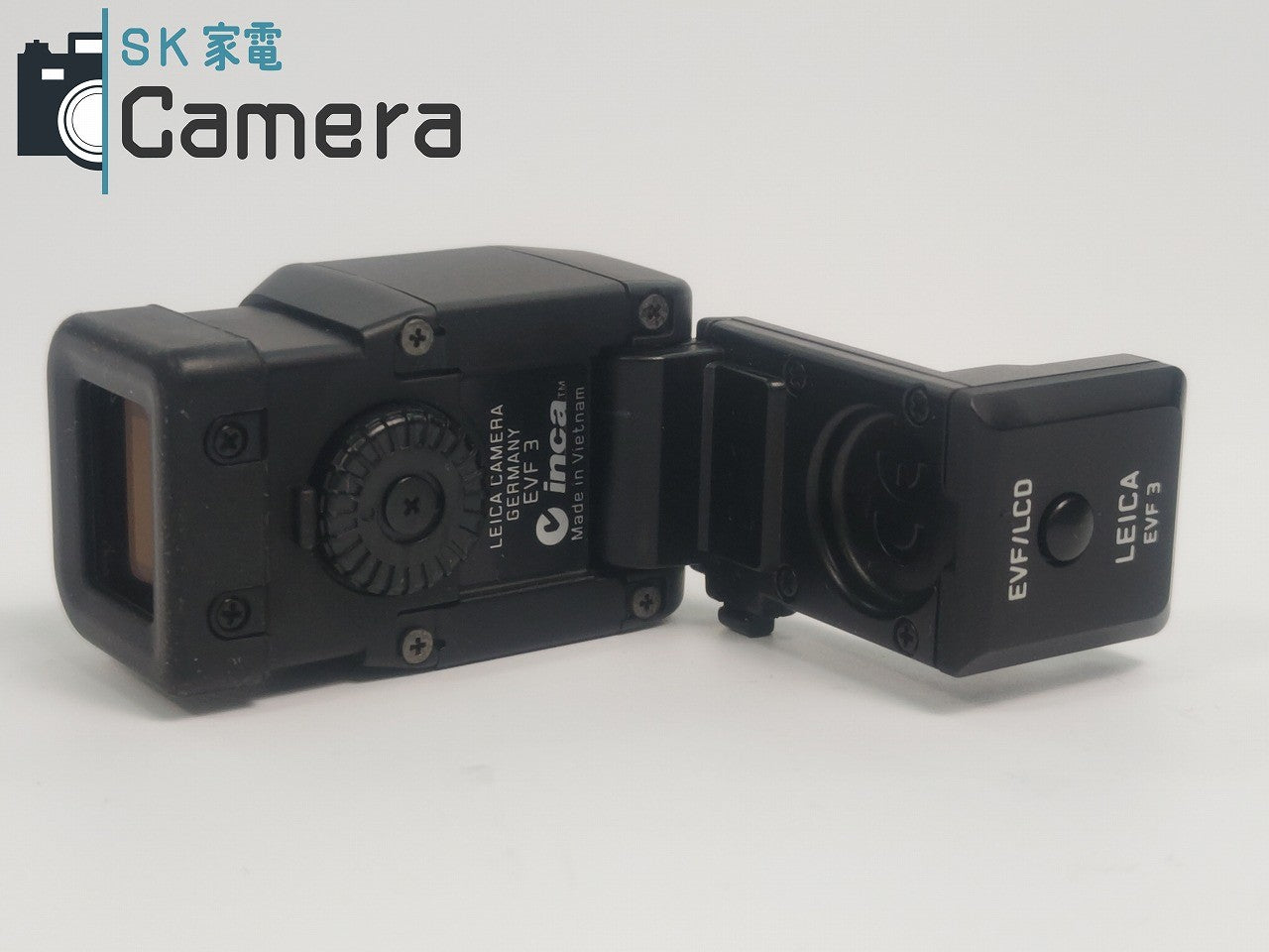 【中古】 LEICA EVF 3 Electronic viewfinder For LEICA D-LUX 6 18734 ライカ エレクトロ ビューファインダー 箱 説明書 巾着 付 美品