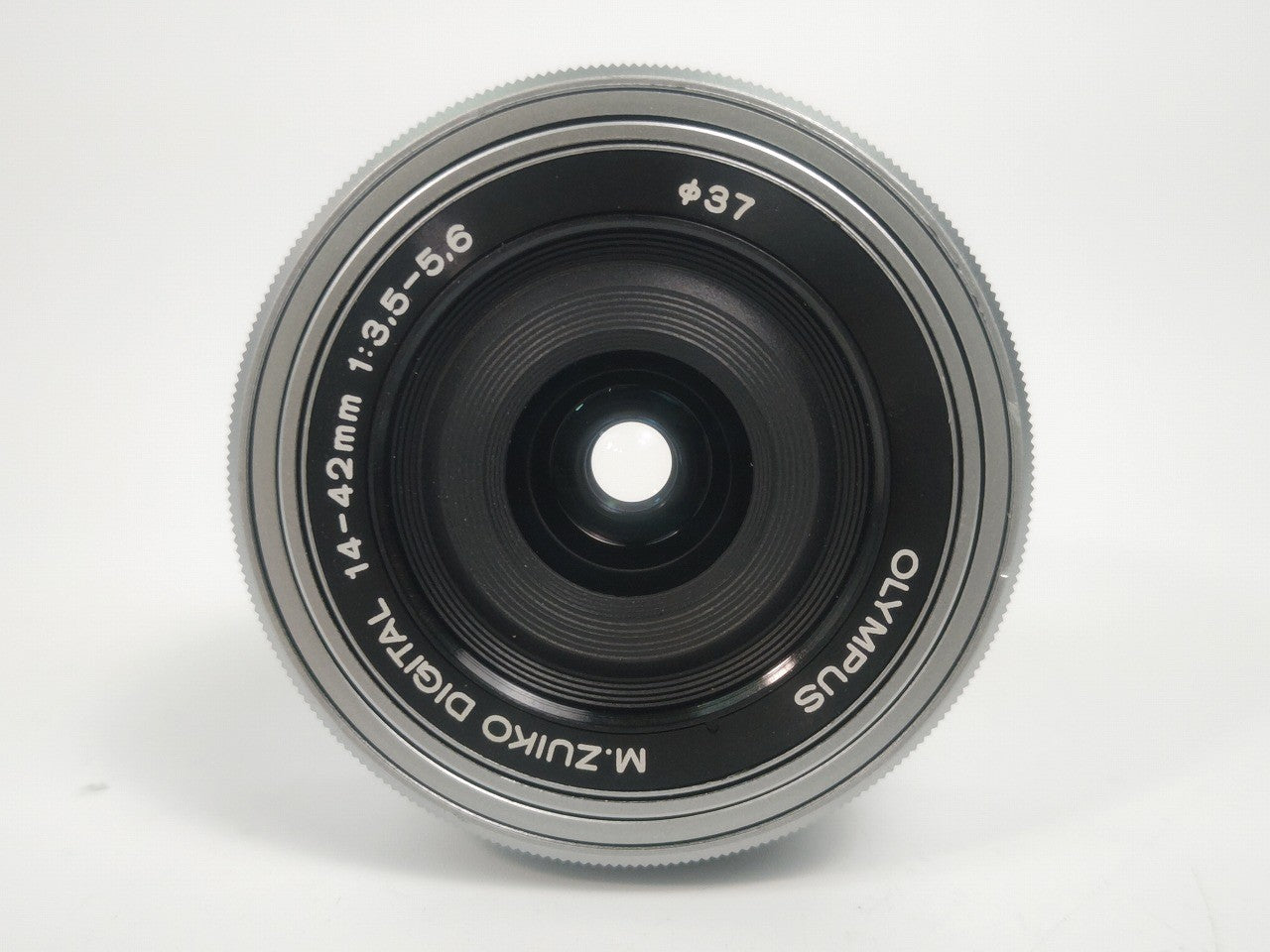 【中古】 OLYMPUS M.ZUIKO DIGITAL 14-42mm F3.5-5.6 EZ ED MSC キャップ付 美品