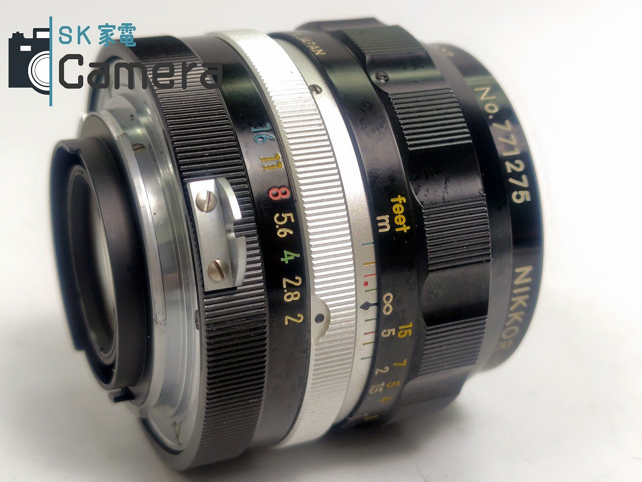 【美品】 Nikon NIKKOR-O Auto 35mm F2 非Ai ニコン 2025年1月清掃