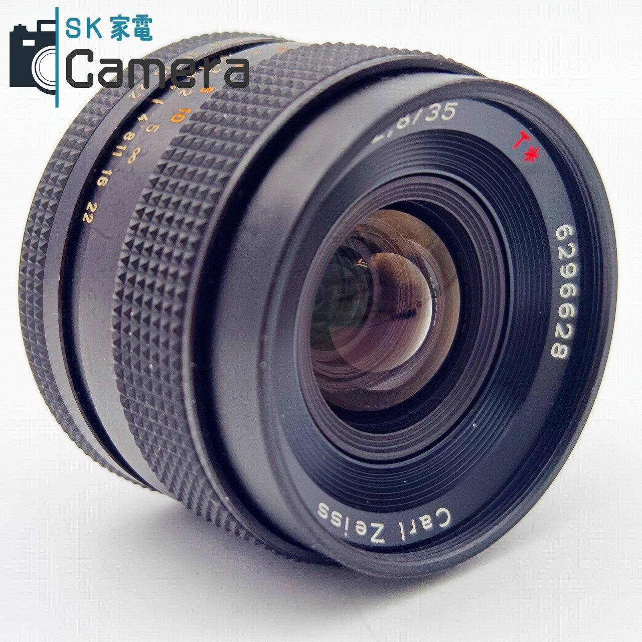 【中古】 CONTAX Distagon 35mm F2.8 T* AEJ コンタックス Carl Zeiss キャップ付 ディスタゴン