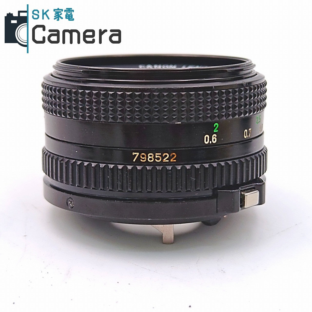 【中古】 Canon AV-1 NEW FD 50mm F1.8 キャノン 一眼レフフィルムカメラ