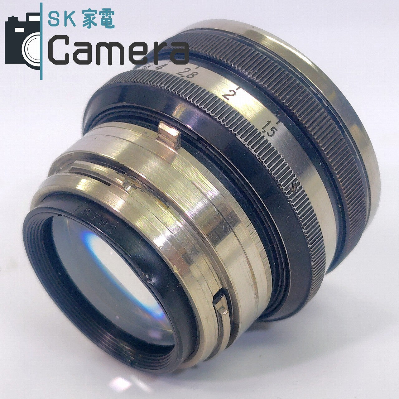 Carl Zeiss Jena Sonnar 5cm F1.5 ニッケル コンタックス ブラック ゾナー 2025年9月清掃済