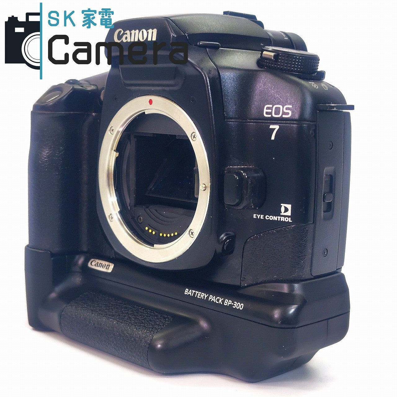 Canon EOS 7 BATTERY PACK BP-300 付 キャノン テスト用フィルムにて確認済