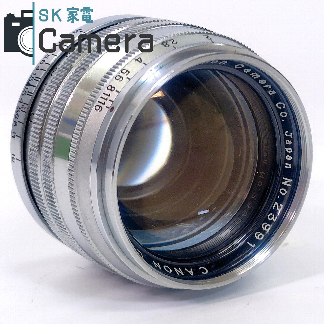 Canon LENS 50mm F1.5 L39 キャノン 2025年9月清掃済 Lマウント
