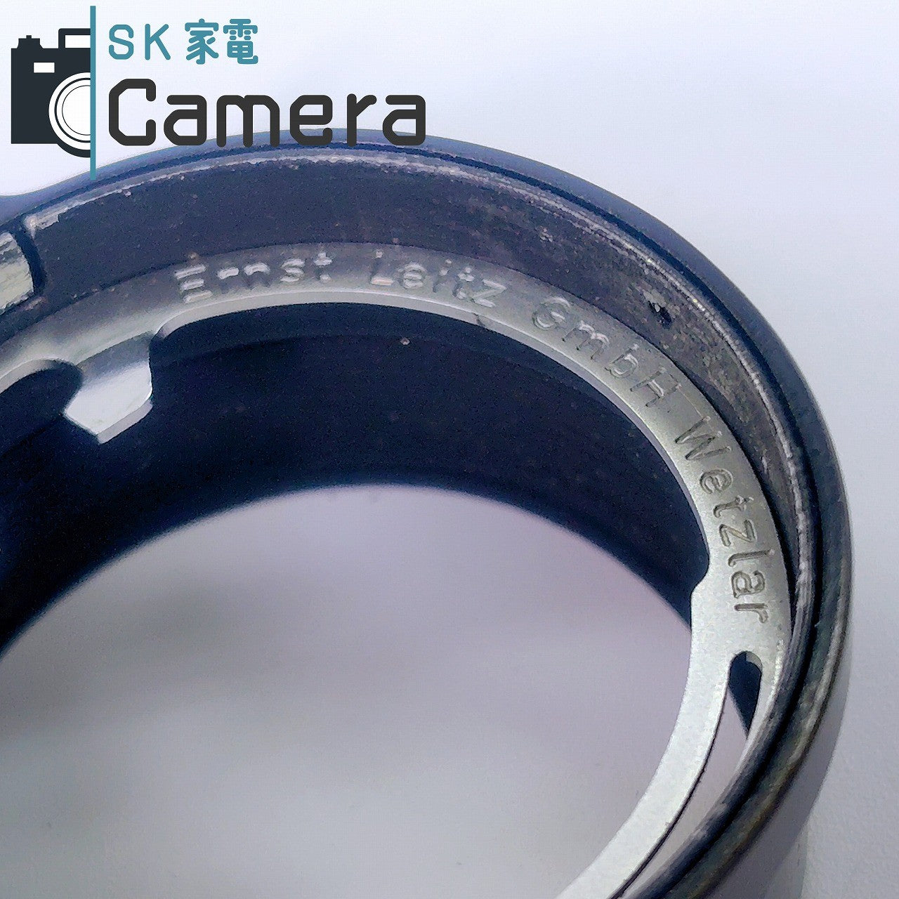 Leica Leitz Lens Hood FISON BLACK VOOLA 絞り調整リング付 Elmar 5cm F3.5 用 フィソン フード