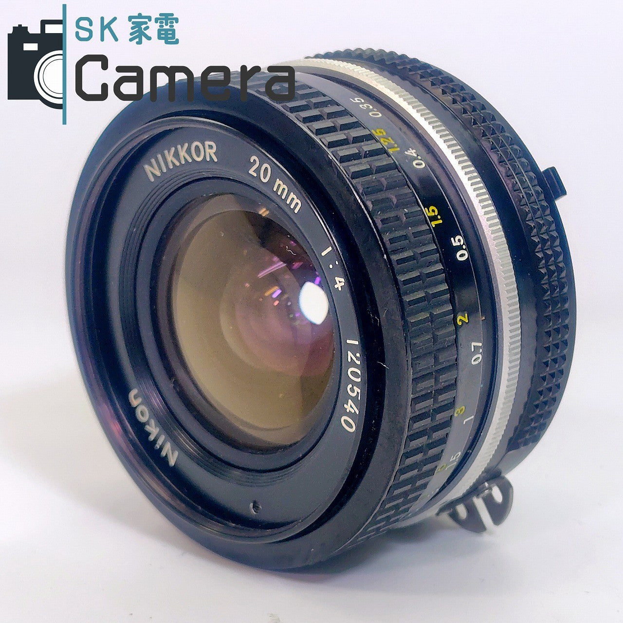 Nikon NIKKOR 20mm F4 Ai ニコン キャップ付