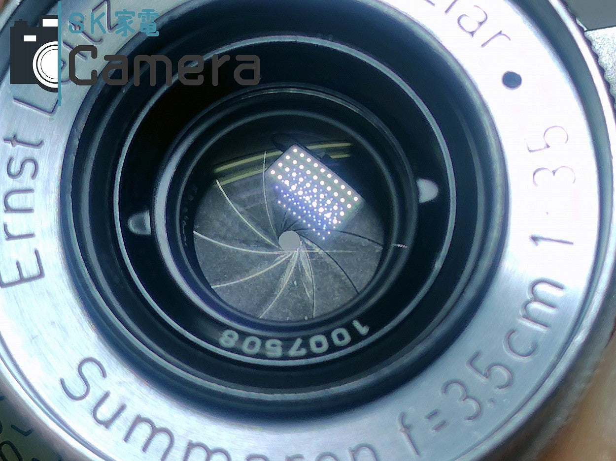 LEICA Summaron 3.5cm F3.5 L39 2025年7月清掃済 ライカ ズマロン Lマウント