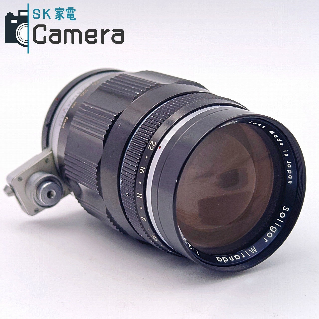 【中古】 Soligor Miranda 3.5cm F2.8 ソリゴール ミランダ 純正キャップ付