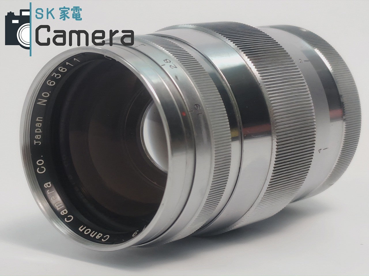 【中古】 Canon LENS 85mm F1.9 L39 2024年10月清掃 キャノン Lマウント