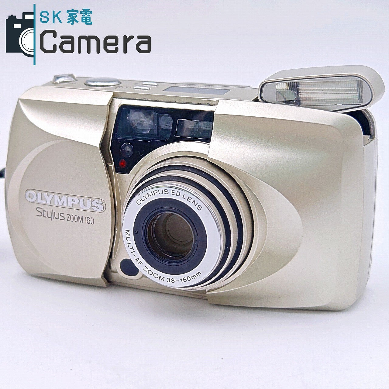 美品完動品 OLYMPUS Stylus zoom 160 38-160mm 中古】 OLYMPUS stylus Zoom 160 オリンパス スタイラス 38-160mm