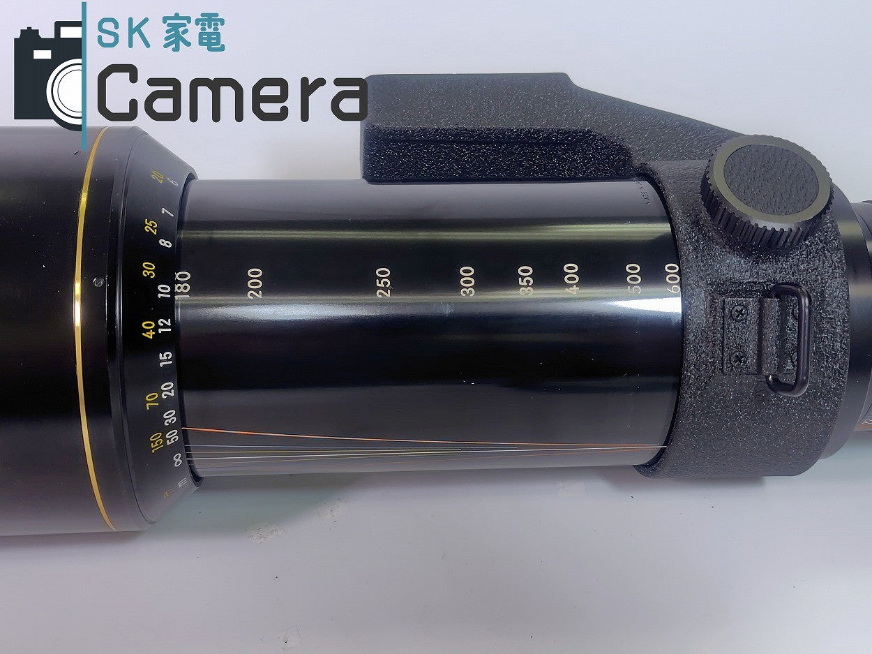 Nikon Zoom-NIKKOR ＊ ED 180-600ｍｍ F8 Ai-s ニコン L37cフィルター HN-16フード 95Nレンズキャップ CZ-1860ケース ストラップ 付 美品