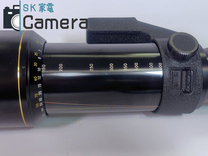 Nikon Zoom-NIKKOR ＊ ED 180-600ｍｍ F8 Ai-s ニコン L37cフィルター HN-16フード 95Nレンズキャップ CZ-1860ケース ストラップ 付 美品