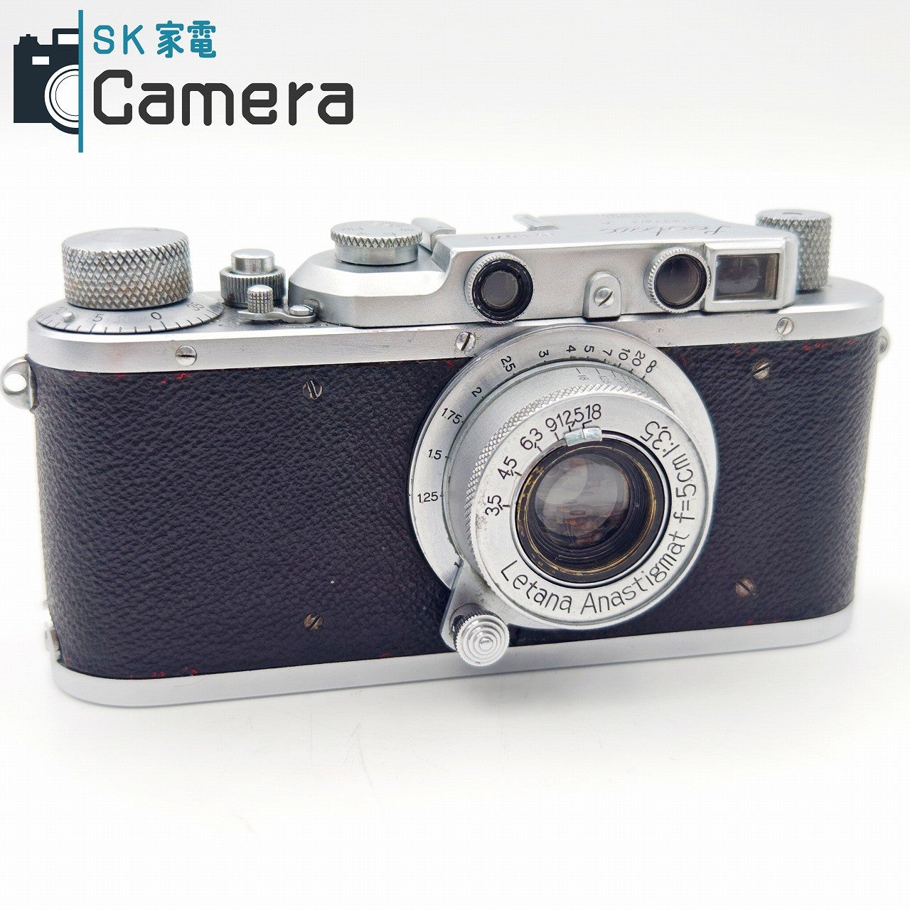【中古】 Showa Kogaku Leotax SPECIAL A + Letana Anastigmat 5cm F3.5 L39 キャップ付 レオタックス レタナ