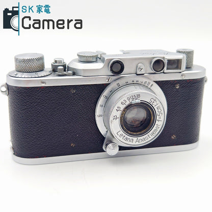 【中古】 Showa Kogaku Leotax SPECIAL A + Letana Anastigmat 5cm F3.5 L39 キャップ付 レオタックス レタナ