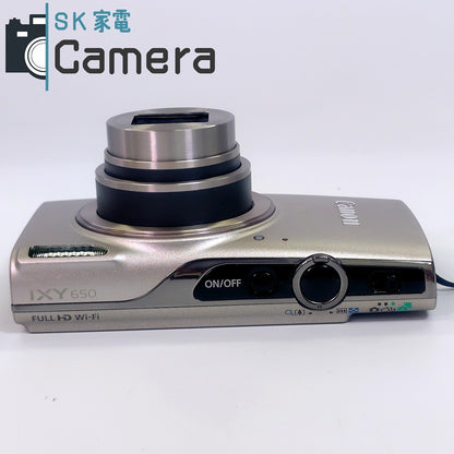 【中古】 Canon IXY 650 コンパクトデジタルカメラ PC2274 キャノン イクシー IXY650 電池 充電器 付 美品