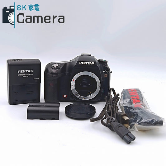 【中古】 PENTAX K10 D ペンタックス デジタル一眼レフ 電池 充電器付