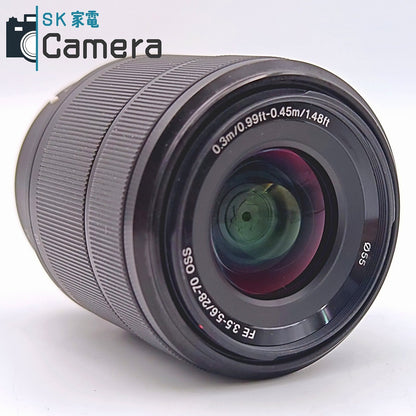 【中古】 SONY FE 28-70ｍｍ F3.5-5.6 OSS SEL2870 ソニー キャップ付 良