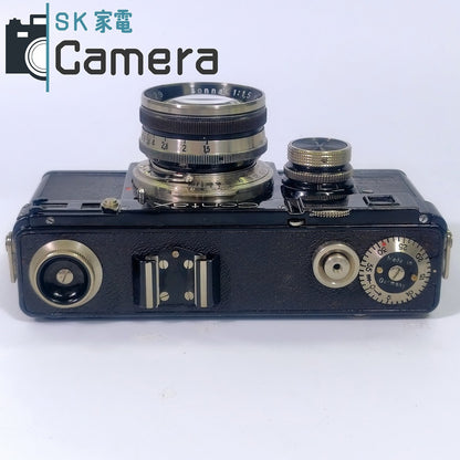 CONTAX I型 Carl Zeiss Jena Sonnar 5cm F1.5 ニッケル ZEISS IKON コンタックス ブラック nickel 1型 美品