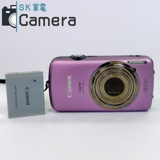 【中古】 Canon IXY DIGITAL 930IS PC1437 パープル コンパクトデジタルカメラ キャノン イクシー 930 IS 美品