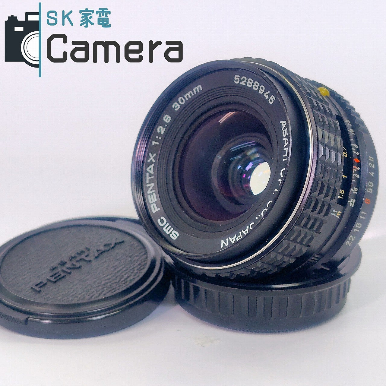 PENTAX SMC PENTAX 30mm F2.8 with Pentax Cap – SK家電 カメラ館