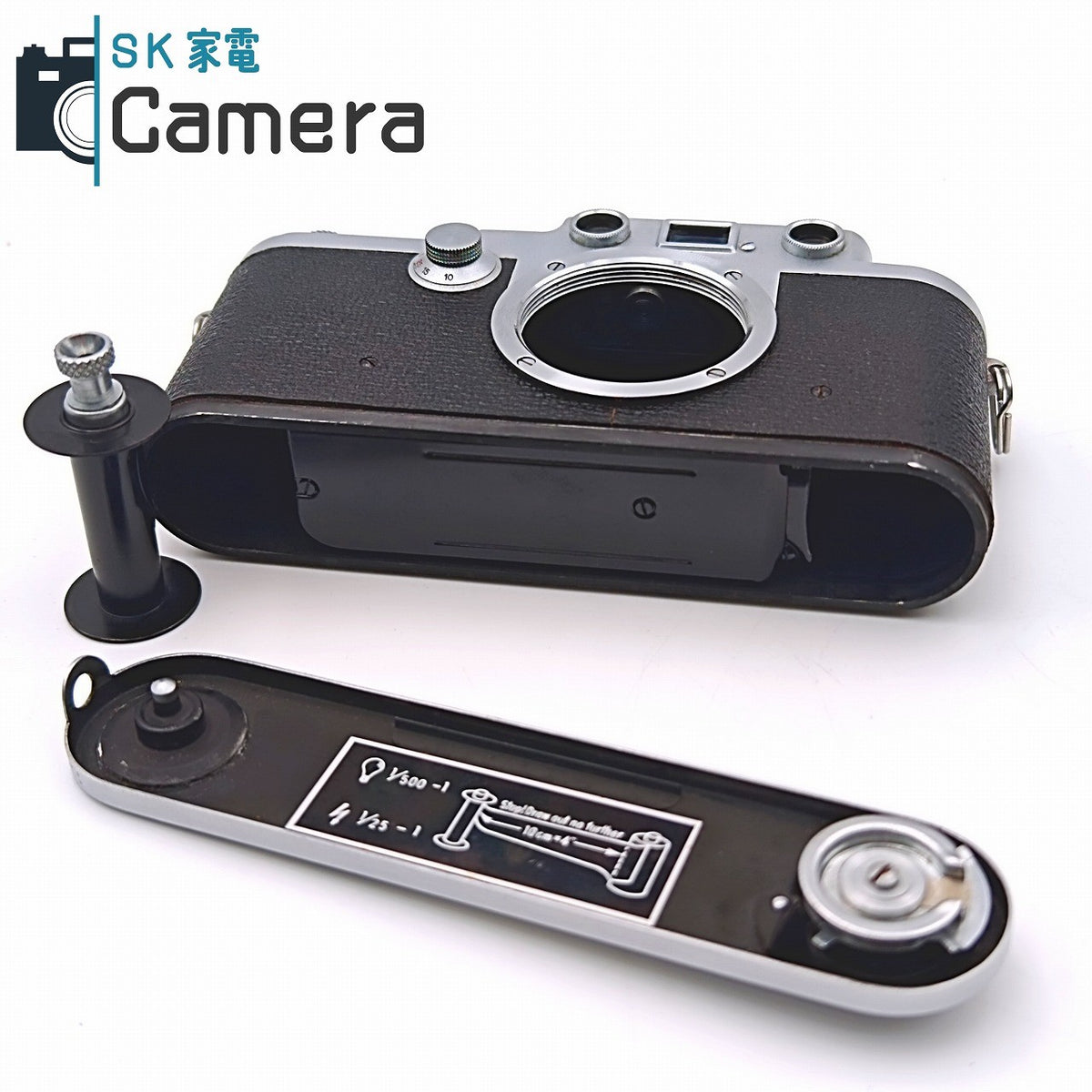 【中古】 NICCA 3-F Nippon Kogaku NIKKOR-H・C 5cm F2 黒帯 箱 シリアル一致 説明書 フード カラーフィルター付 ニッカ ニコン
