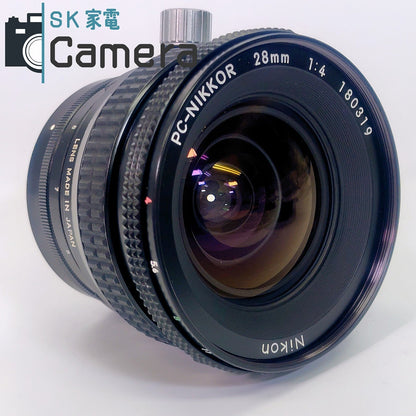 Nikon PC-NIKKOR 28ｍｍ F4 ニコン キャップ付 美品