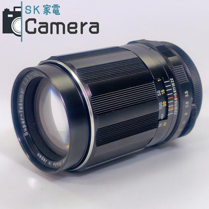 【中古】 PENTAX Super-Takumar 135ｍｍ F3.5 M42 箱 フード付 ペンタックス タクマ―