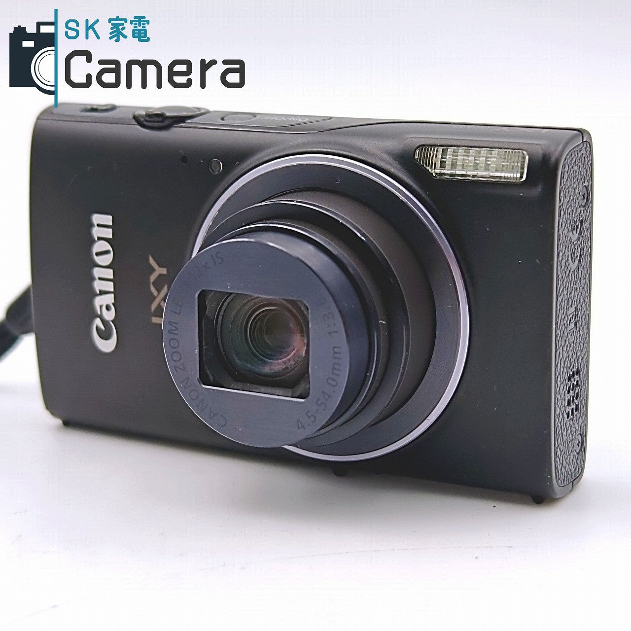 【中古】 Canon IXY 640 ブラック PC2198 電池 充電器付 キャノン コンパクトデジタルカメラ