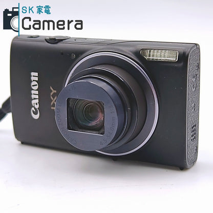 【中古】 Canon IXY 640 ブラック PC2198 電池 充電器付 キャノン コンパクトデジタルカメラ