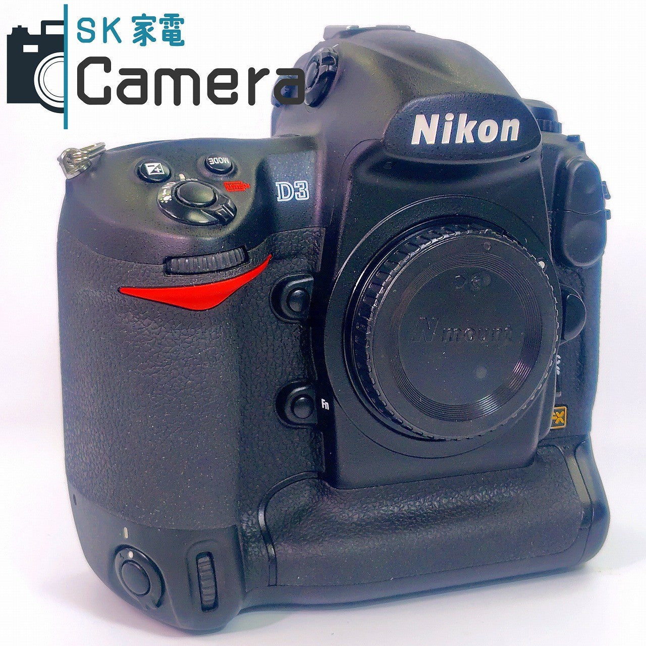 【中古】 Nikon D3 ボディ EN-EL4a 電池 付 良 ニコン