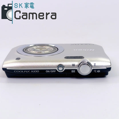 【中古】 Nikon COOLPIX A100 ニコン コンパクトデジタルカメラ 箱 充電器 電池付